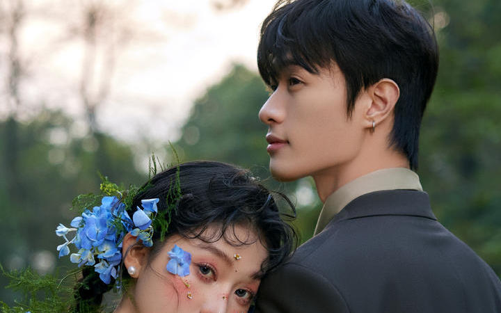 难怪00 后都想拍！森系婚纱照太有感染力啦🍃