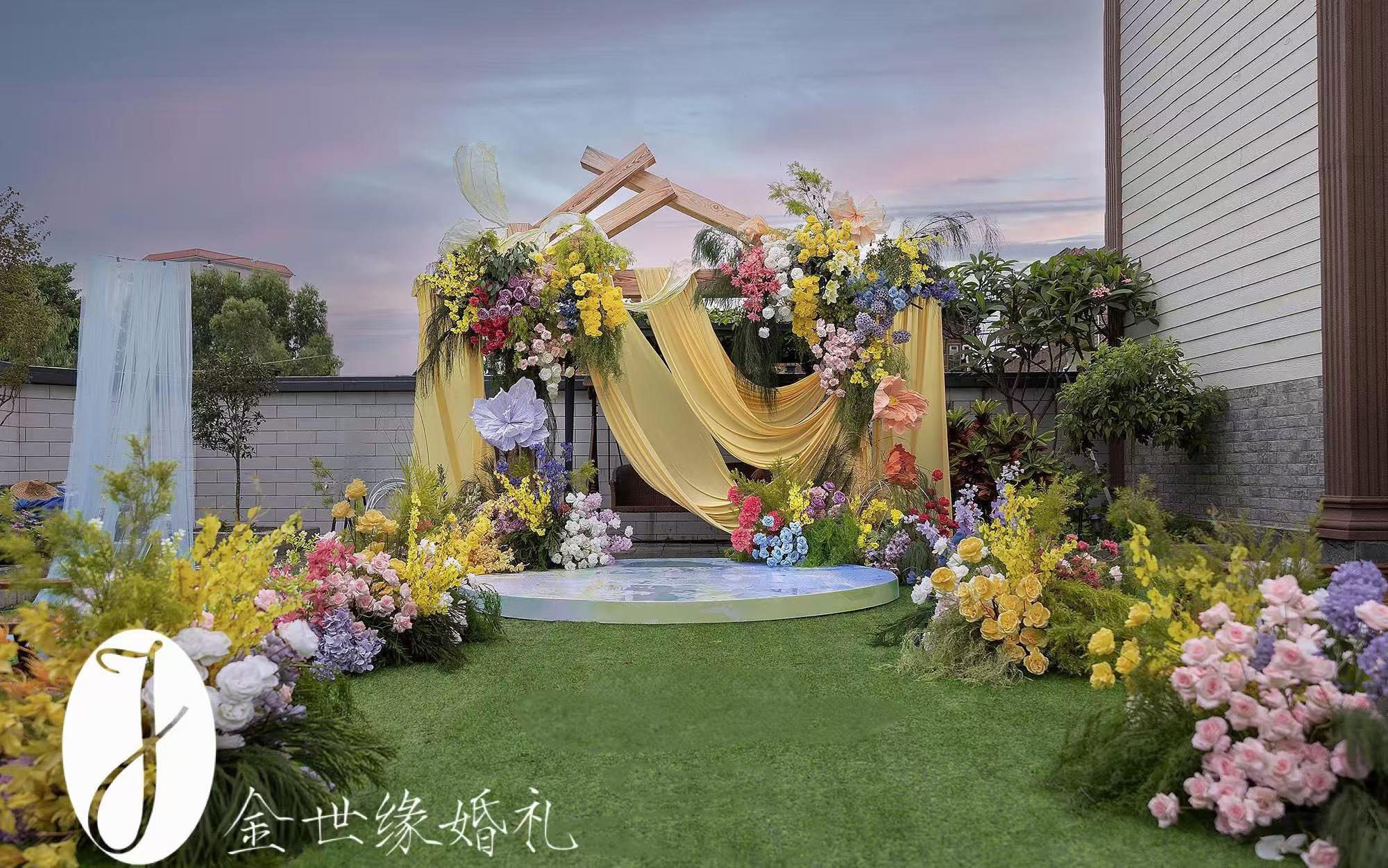 金世缘|这才是春夏户外婚礼该有的样子