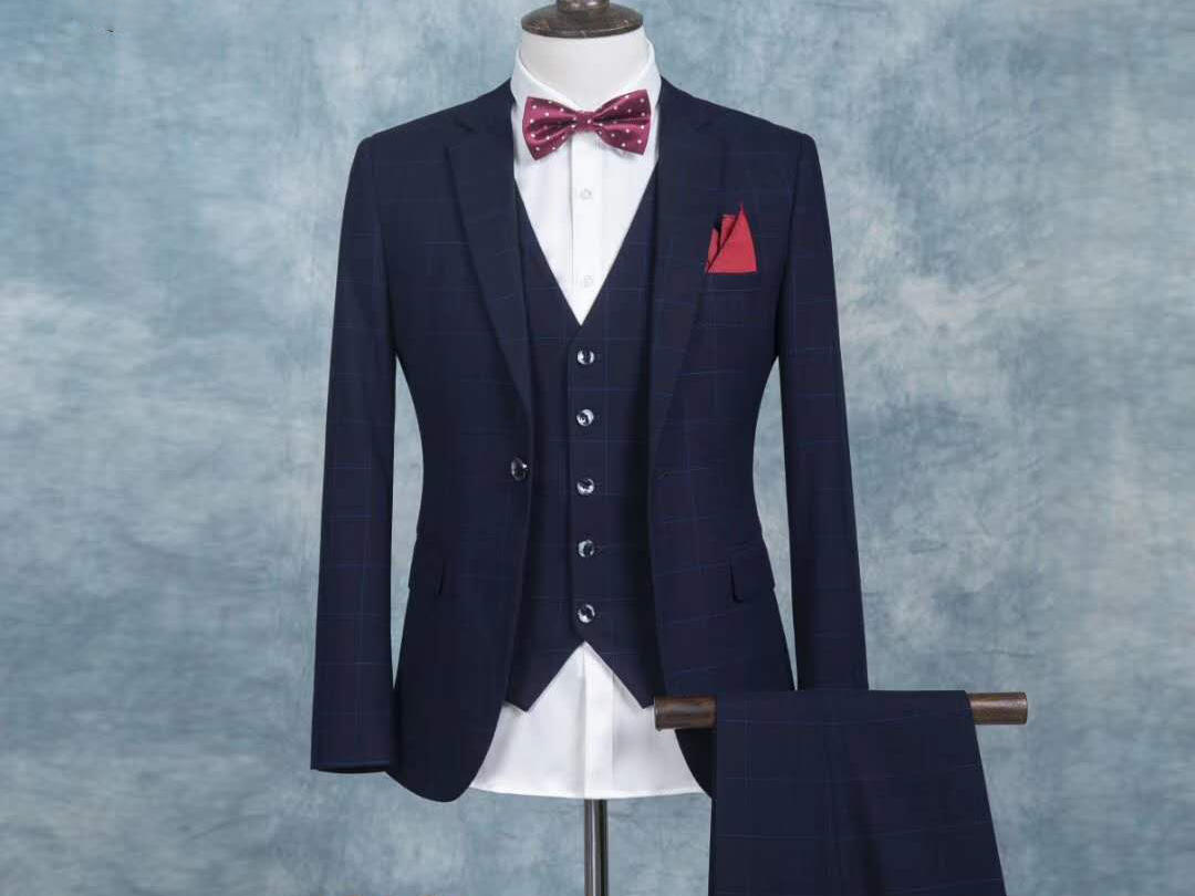 高端新郎、伴郎、年会西服8件套