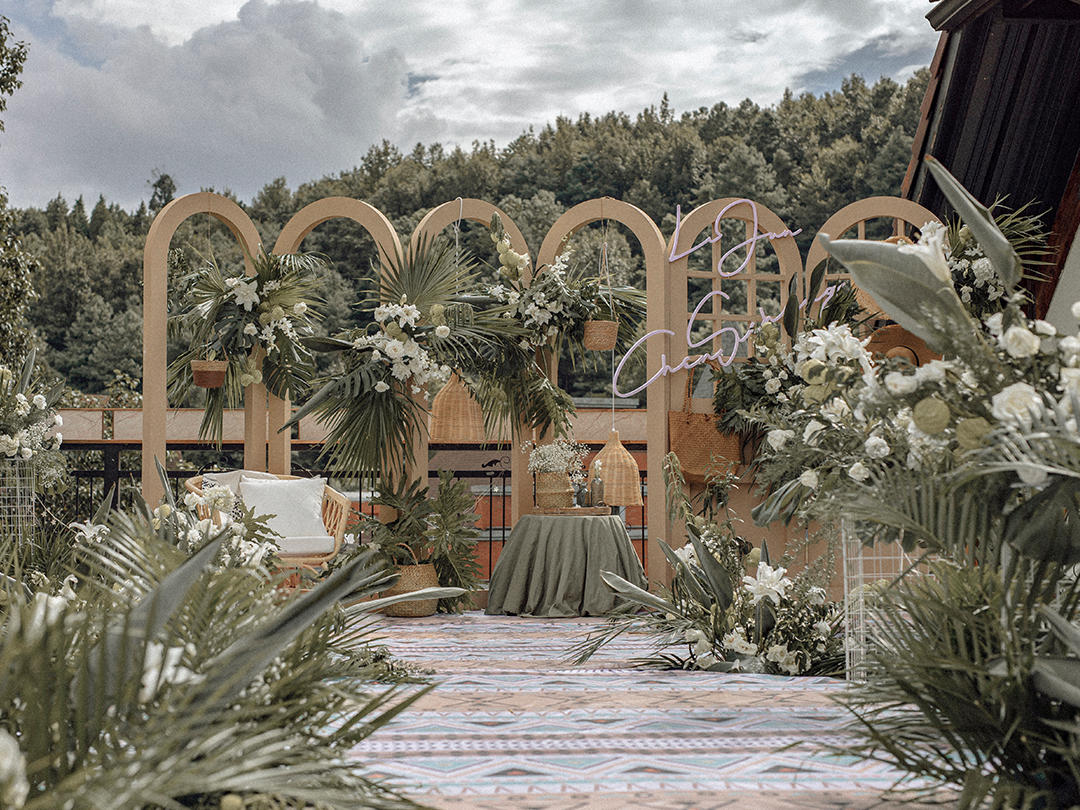 【春季特惠】浪漫法式户外婚礼