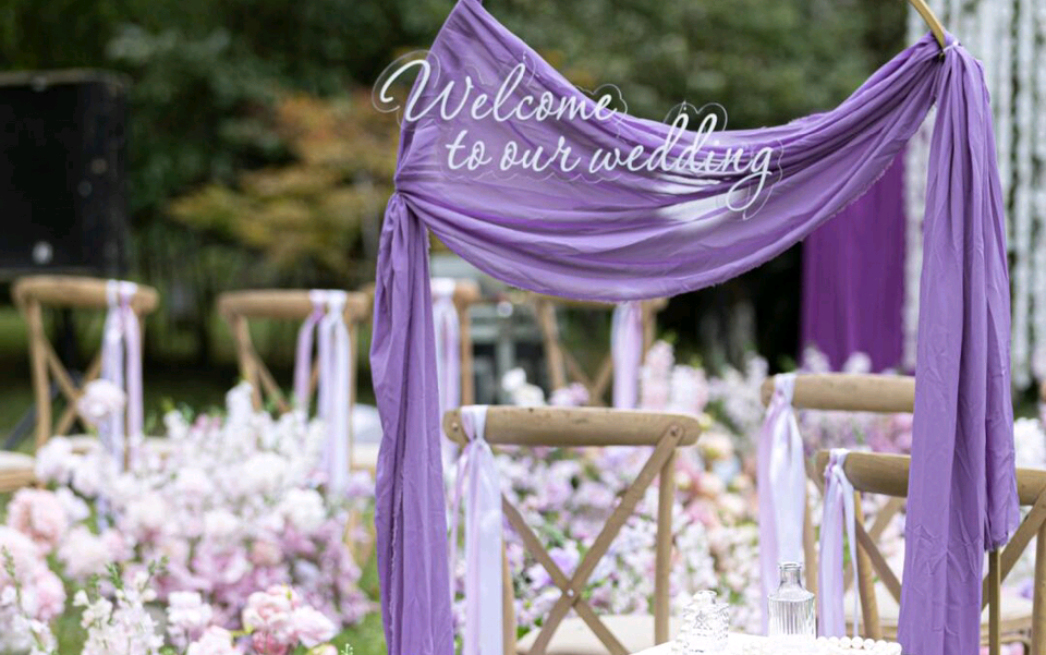 草坪婚礼 氛围感拉满！ 