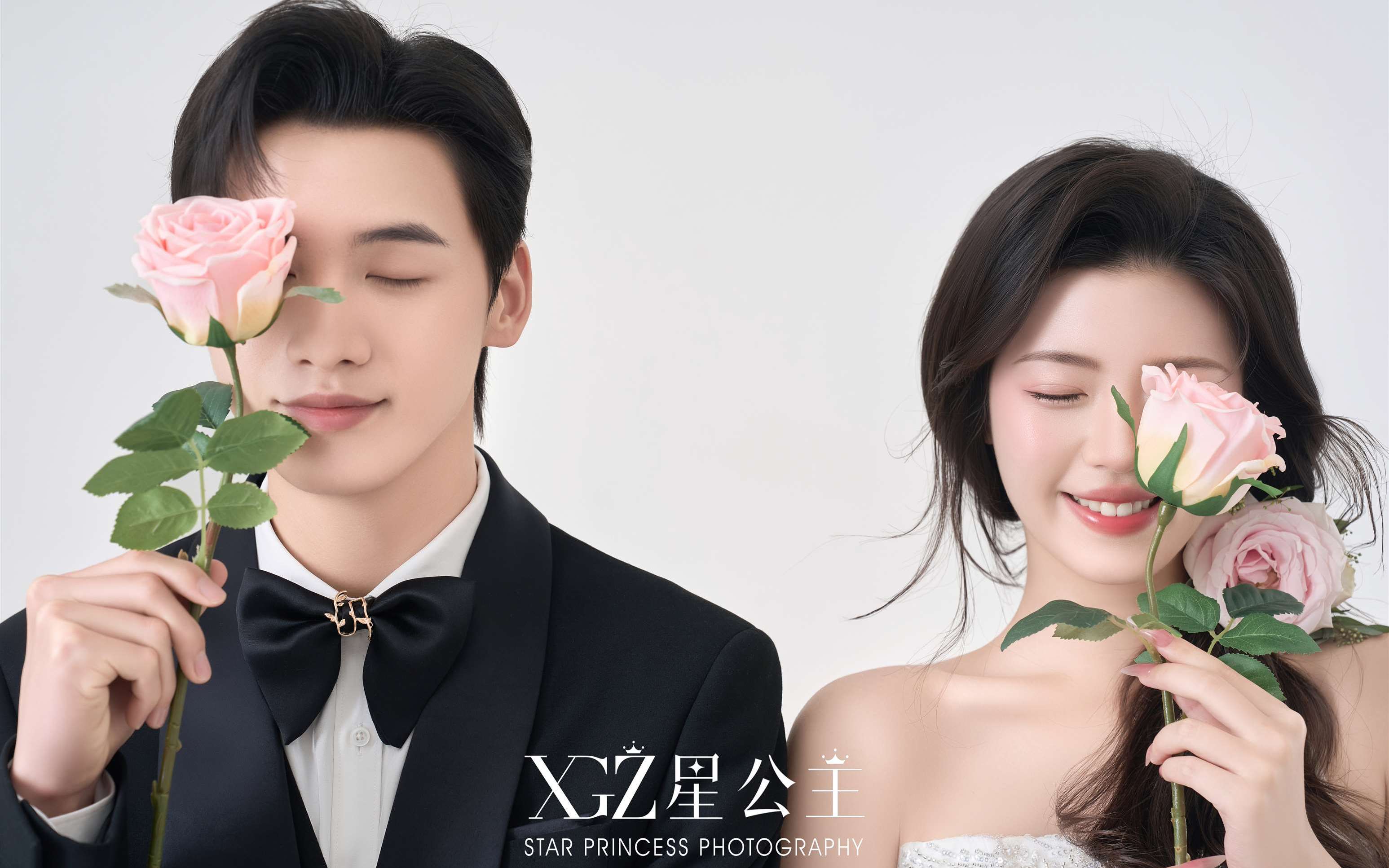 一眼爱上的室内极简婚纱照🥰每一张都好爱