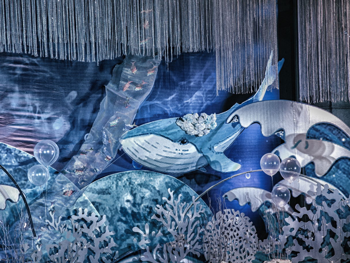 唯美蓝色海洋婚礼   好日子婚礼策划