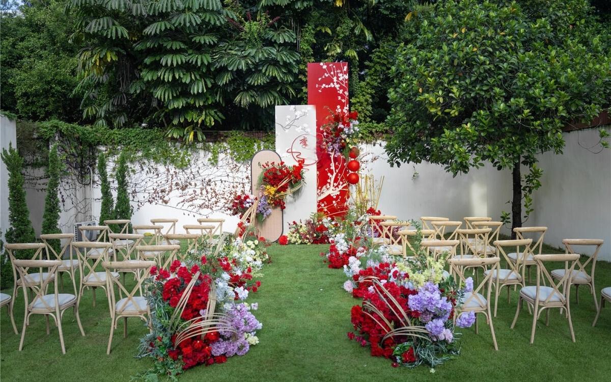 新中式小院小預(yù)算婚禮