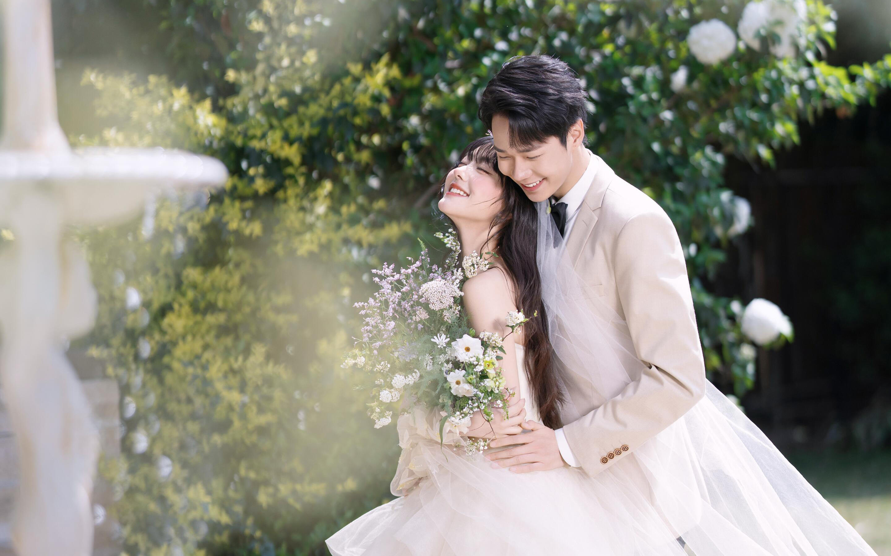 森系婚纱照