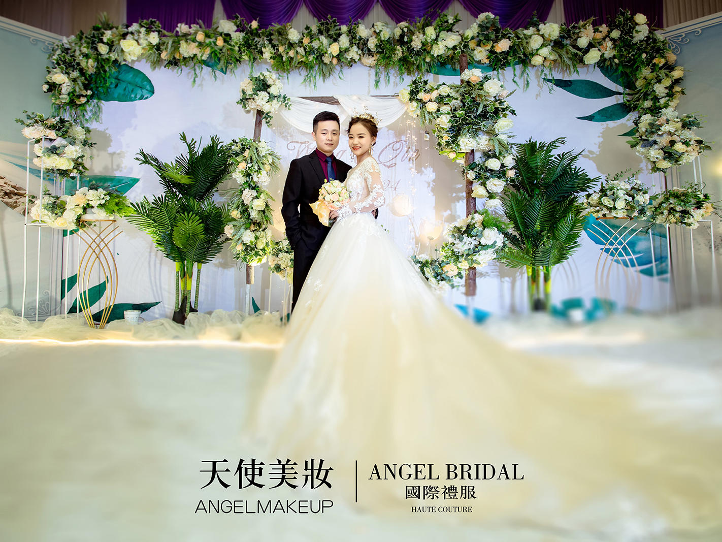 【设计师款特惠套餐】Angel国际婚纱礼服