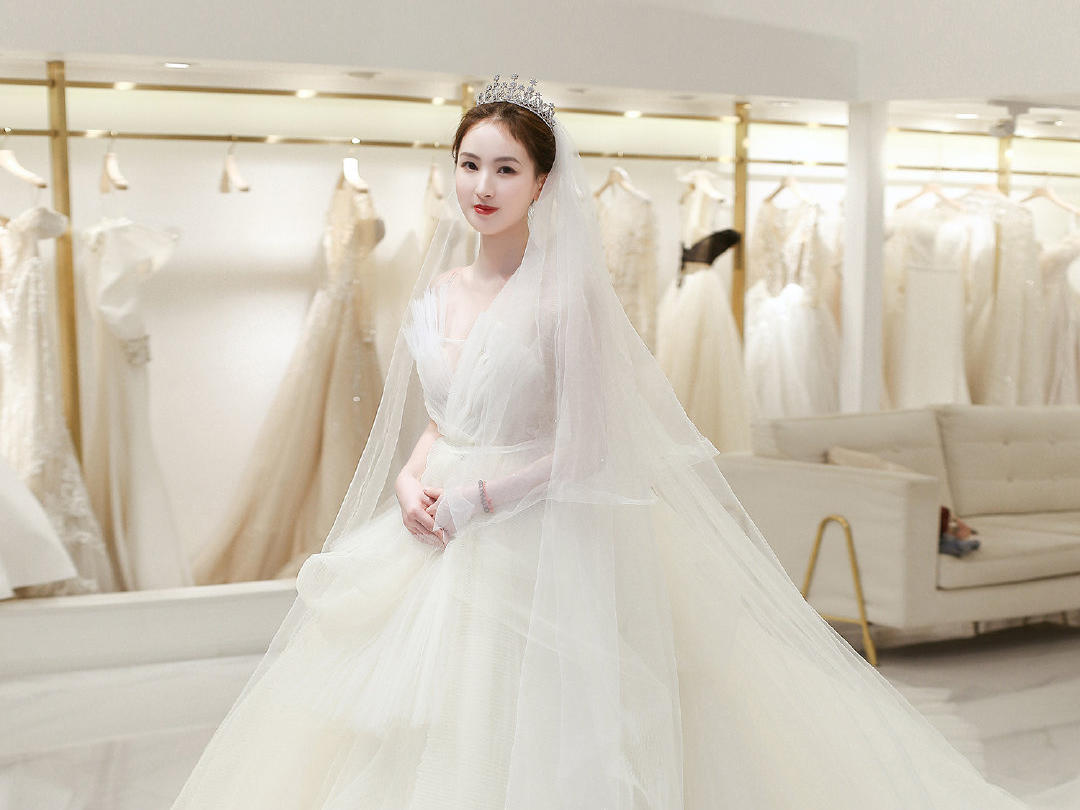 【维多利亚】超值高定款4件套婚纱礼服
