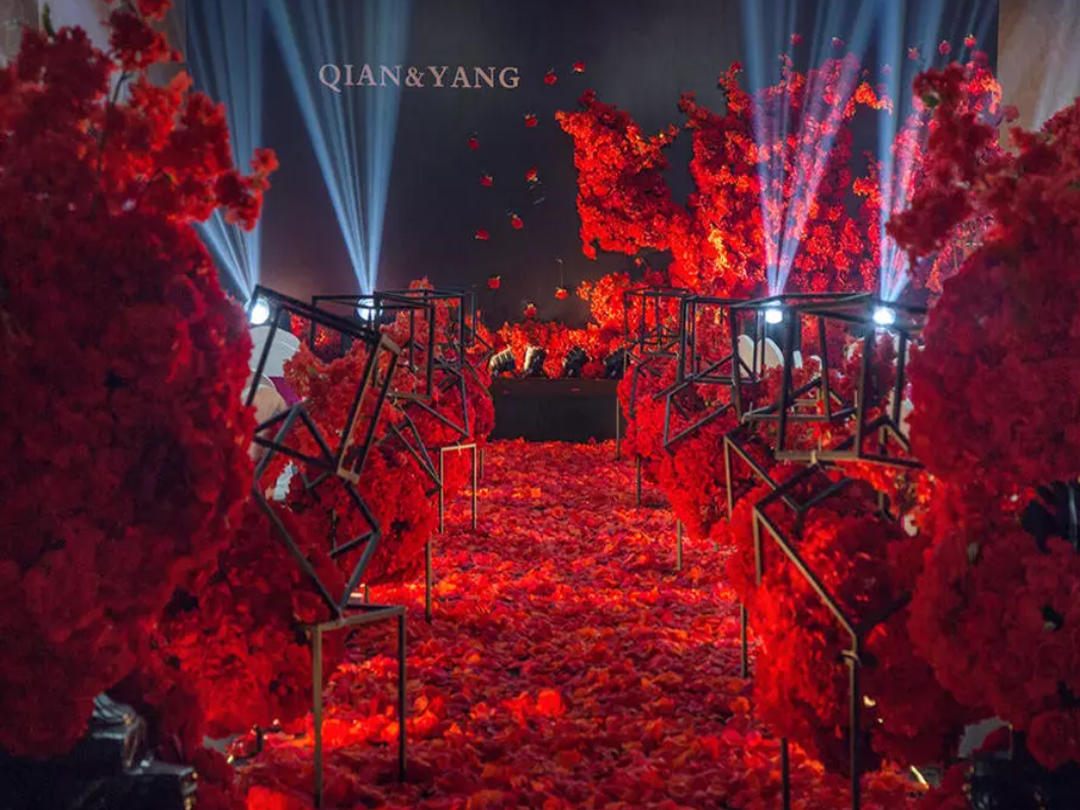 《维米婚礼》——红色大气系列