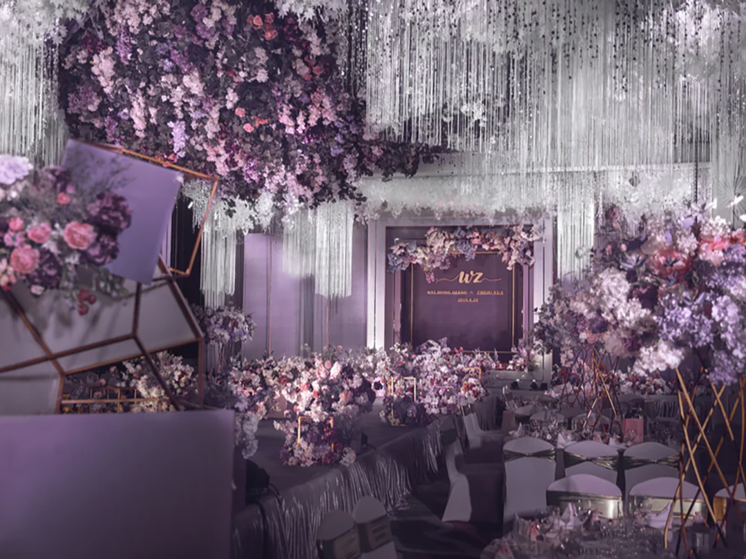 【喜时】初秋必备 烟紫色油画婚礼