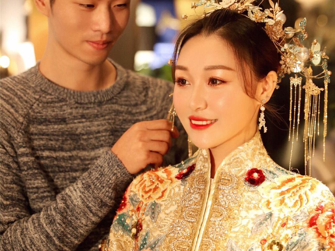 【女神必选】全天跟妆+新郎妆+亲友妆