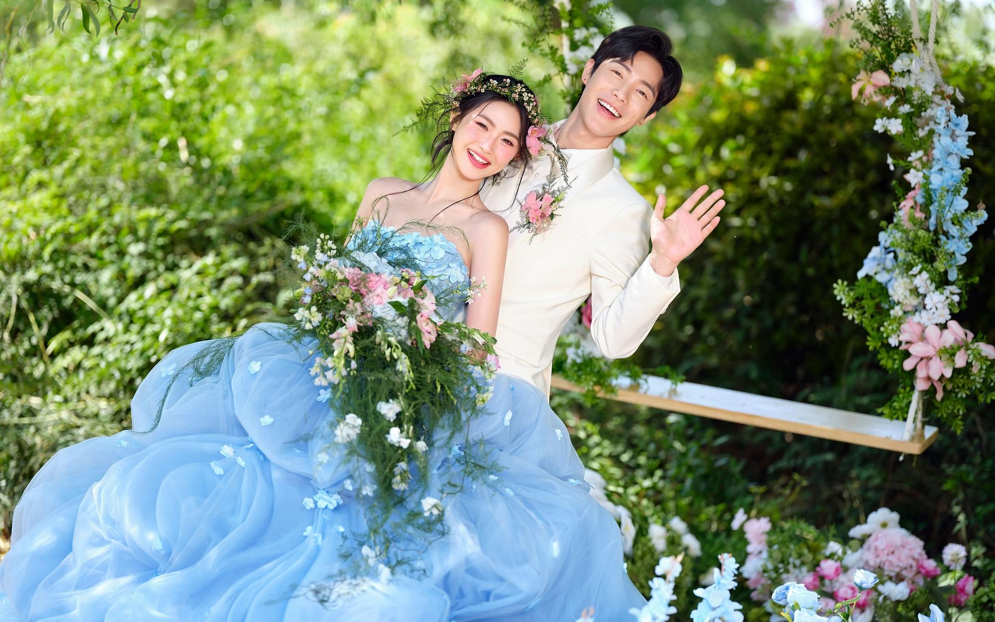 墜入童話的瞬間｜秋千上的森系婚紗浪漫存檔