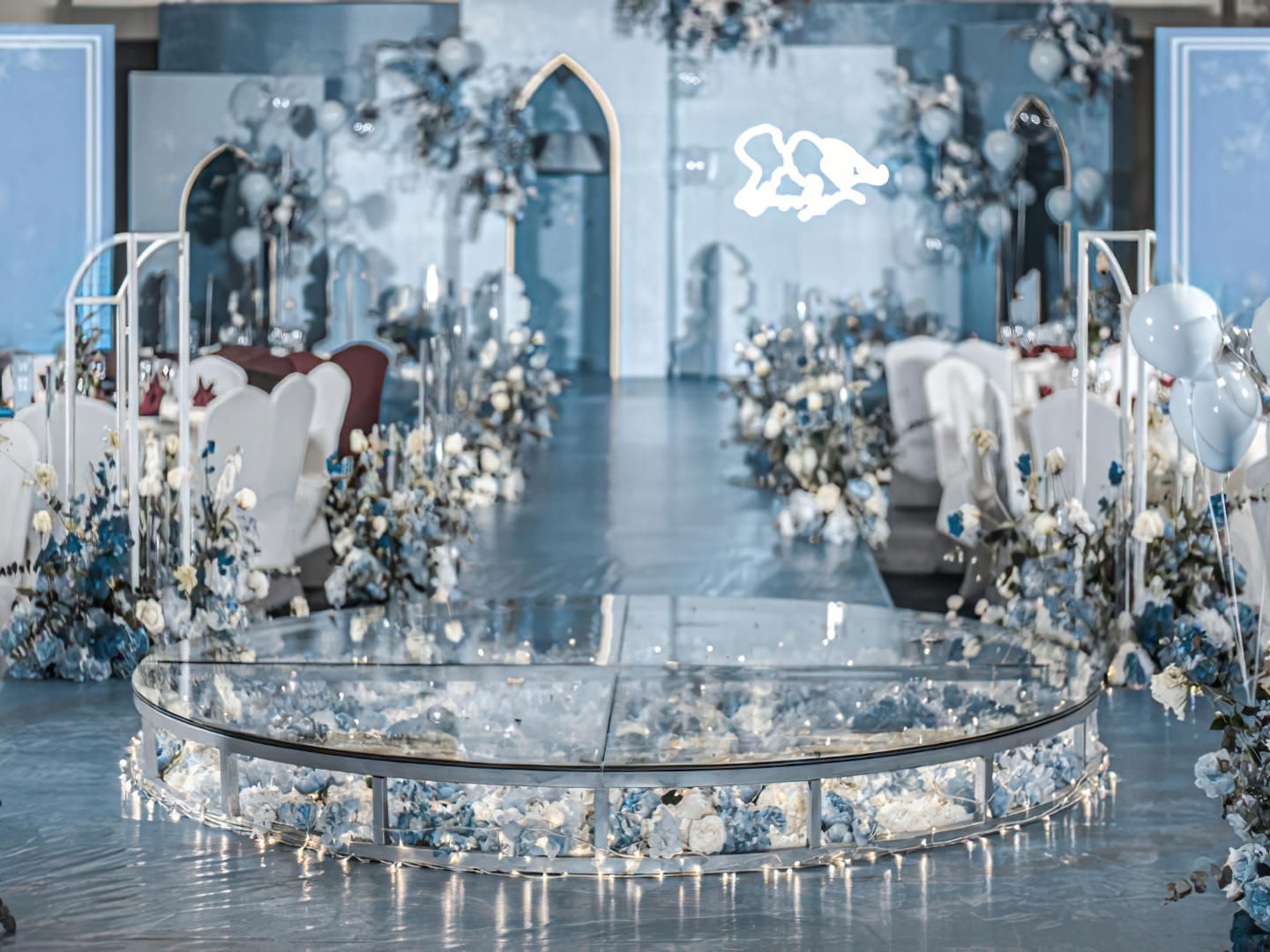 【诺言】#莫兰迪蓝色时尚婚礼#冰翎