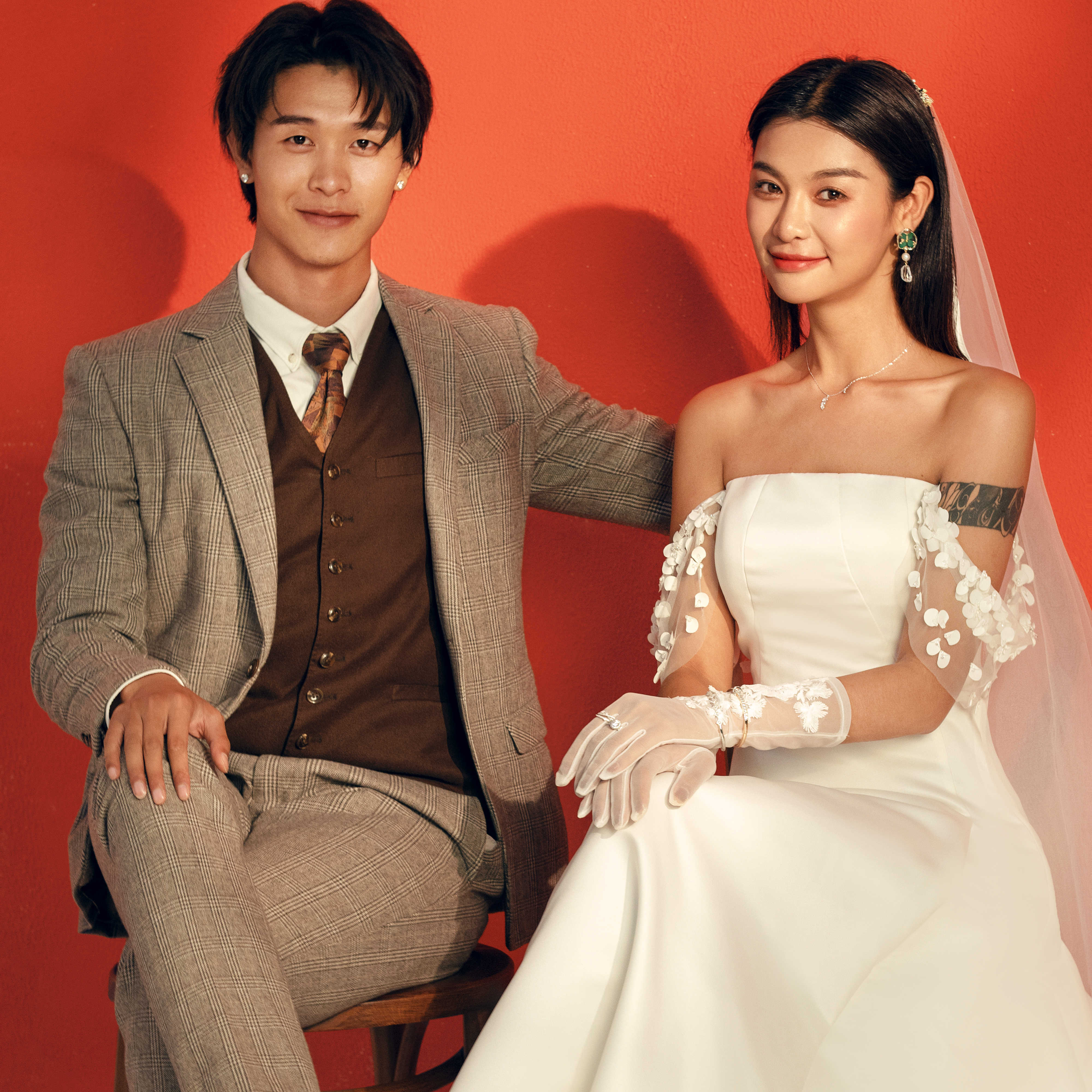 刷爆朋友圈的婚纱照+ins风婚纱照