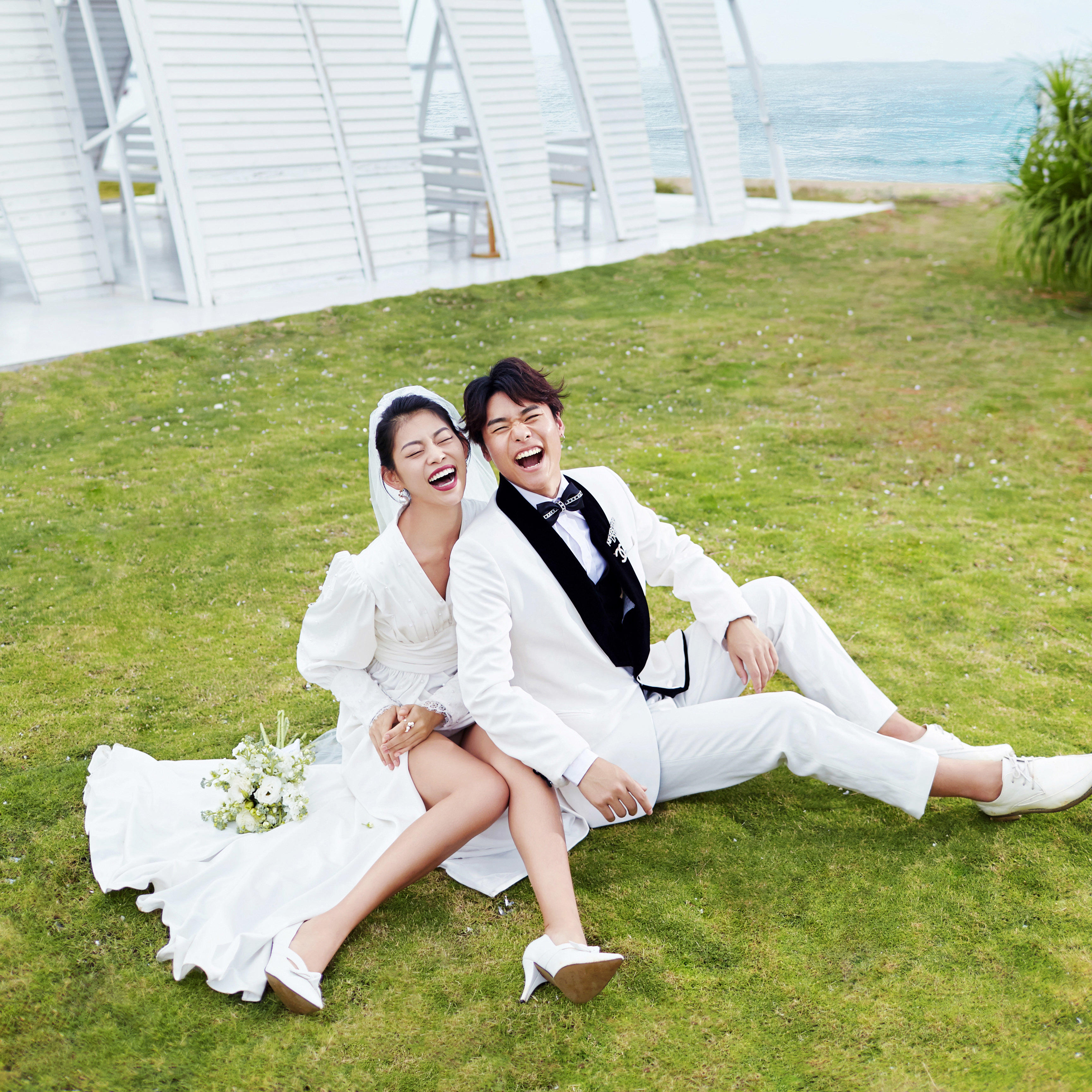 三亚厦门婚纱摄影+接机+住宿+影楼保险
