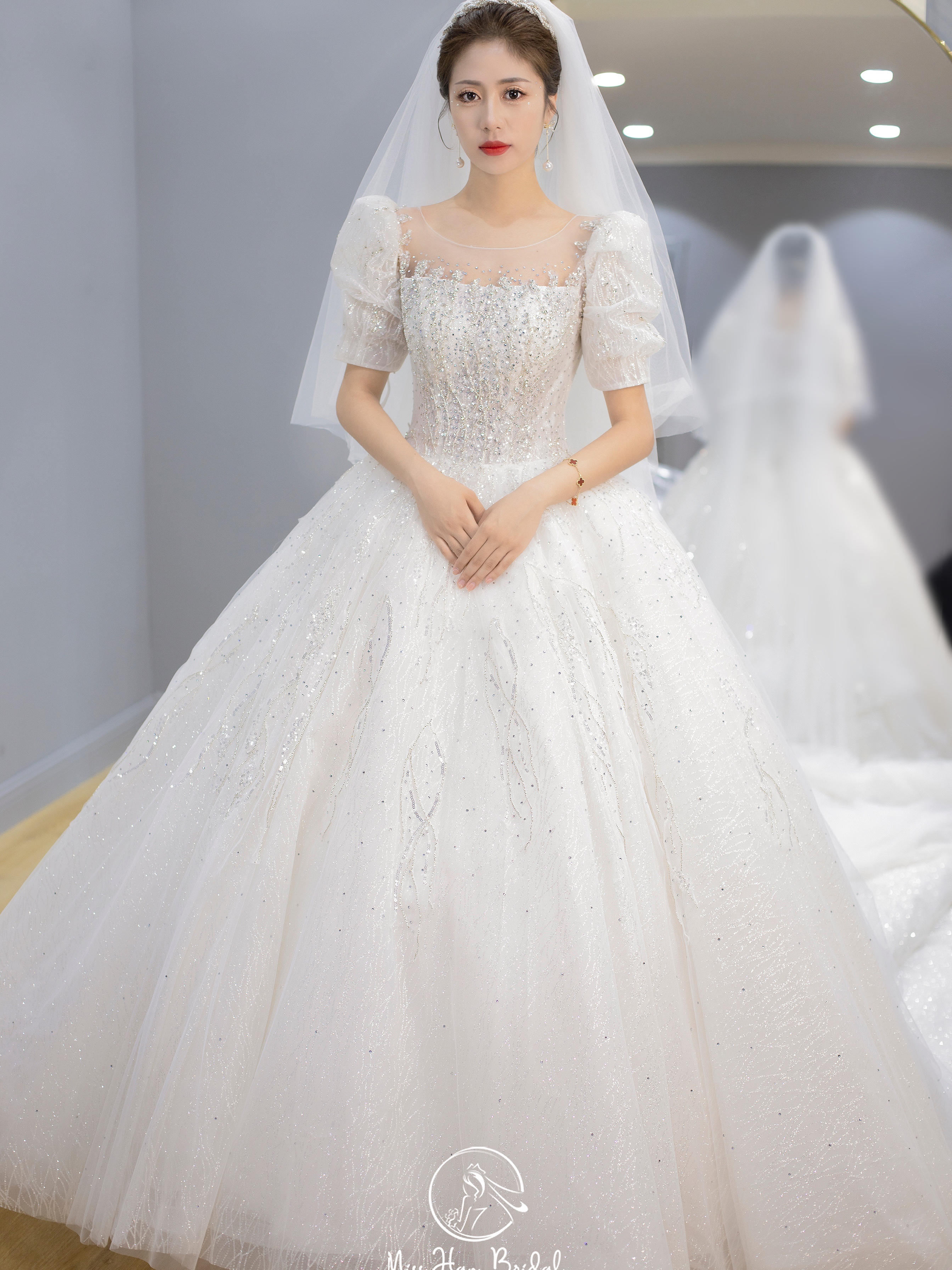 【轻奢】婚纱礼服套系/婚礼礼服旗袍秀禾服