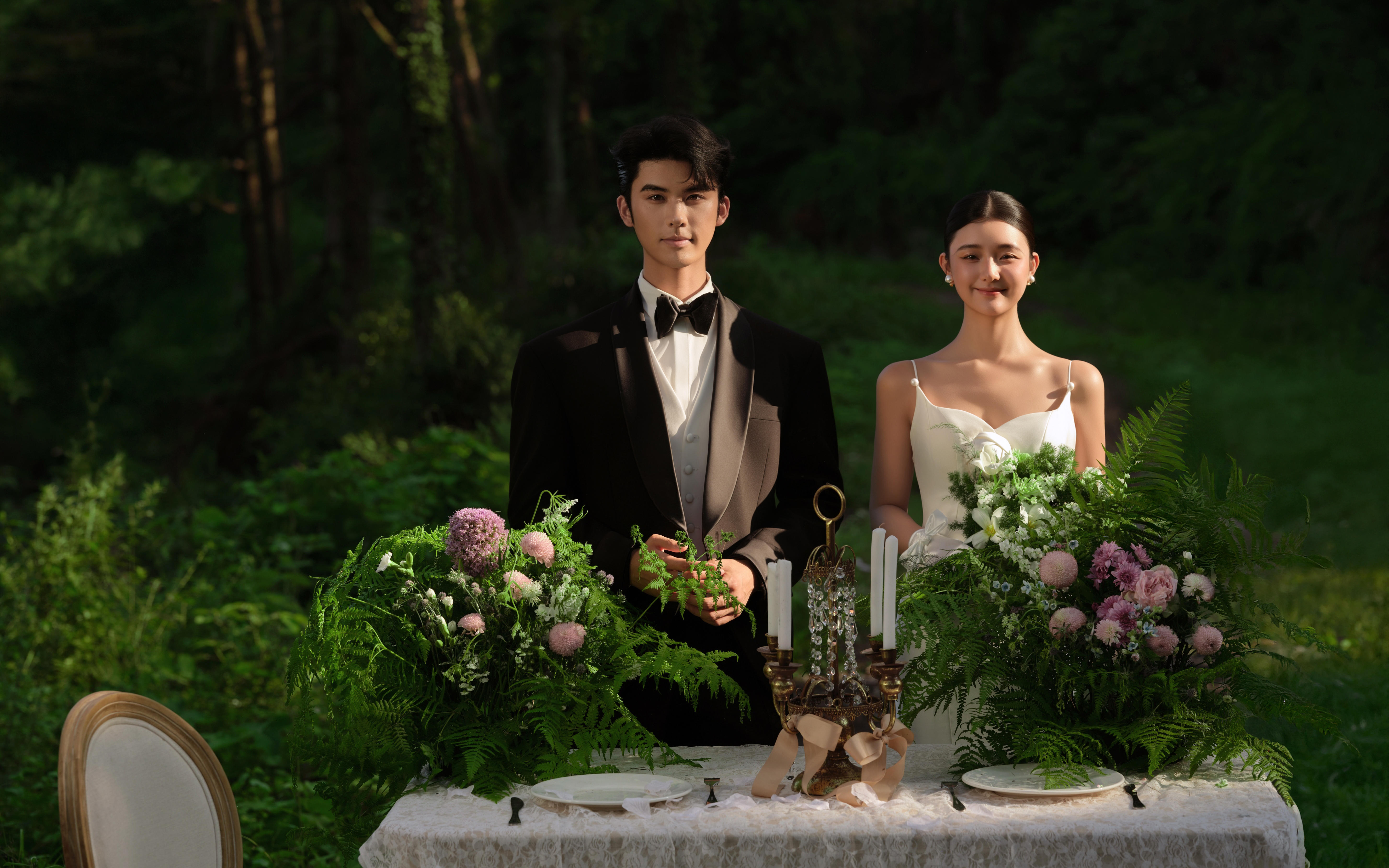 美到心动的绿野仙踪森系婚纱照