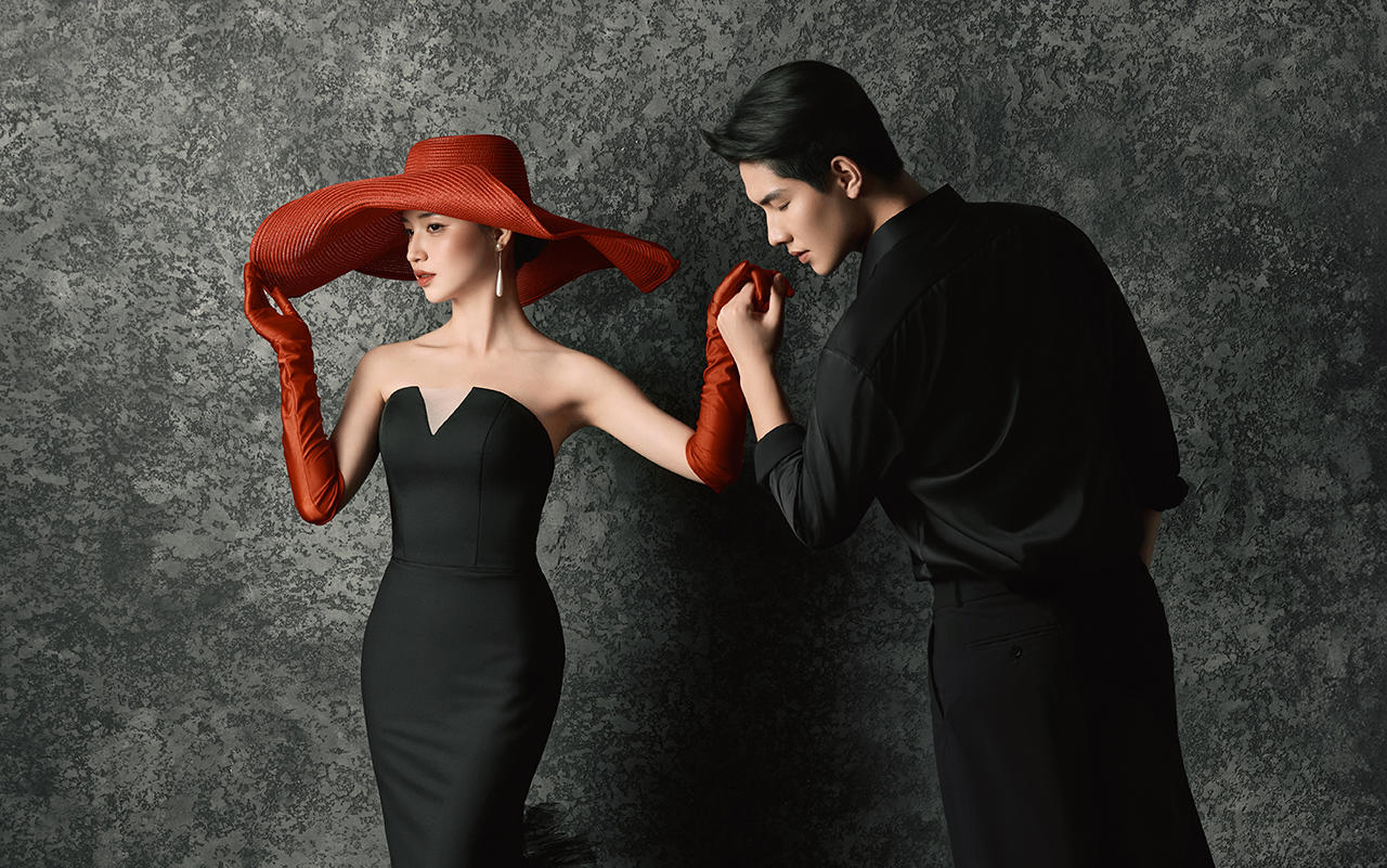婚紗照拍出電影海報(bào)感 ??? 摩登復(fù)古婚紗照