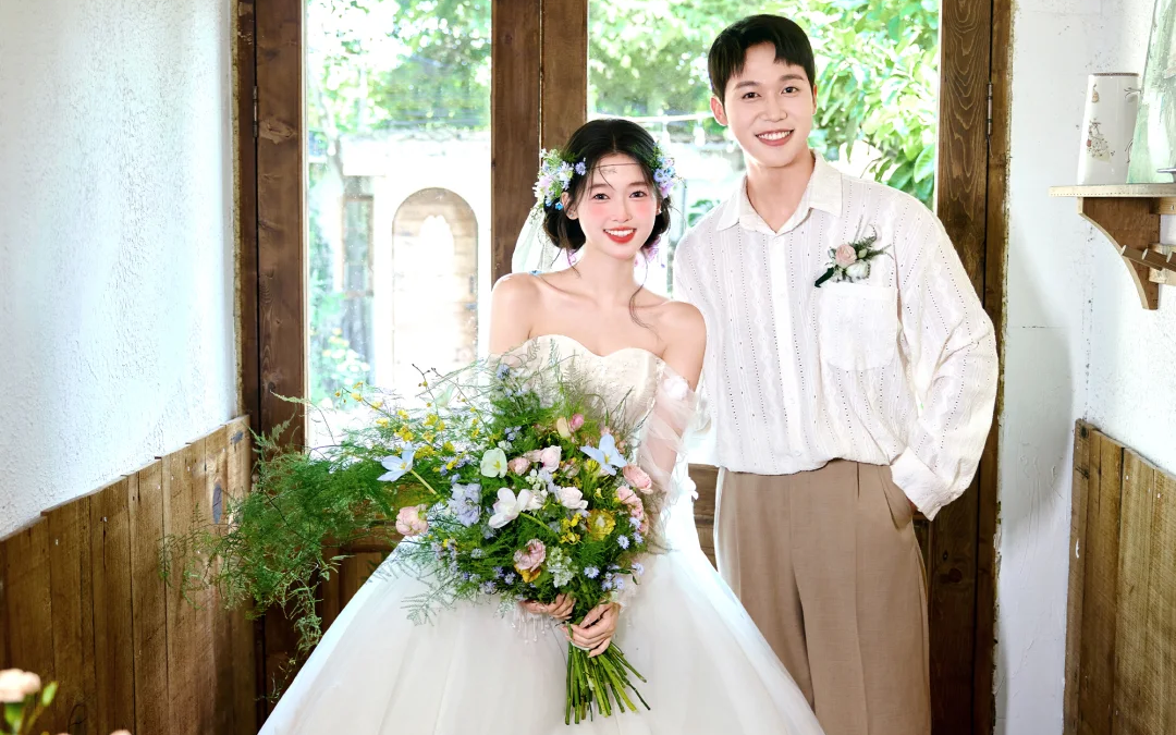 原来南充也有这么好看的韩式婚纱照！
