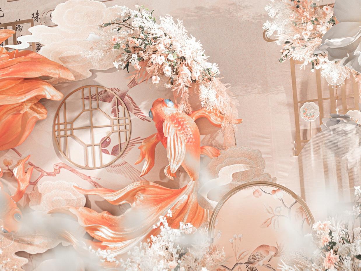 [香槟新中式]轻奢主题婚礼