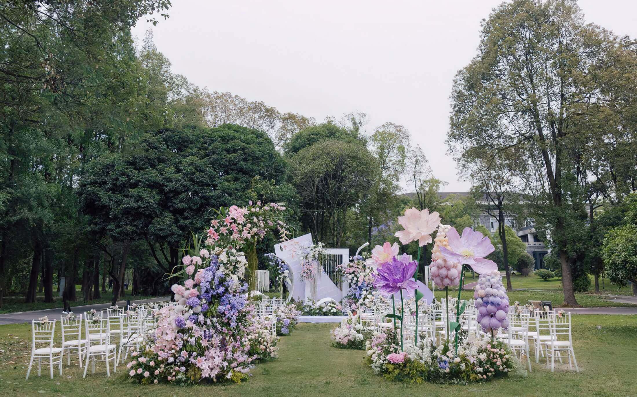 鳳求凰【含四大金剛】戶外鮮花婚禮 （歲月靜好）