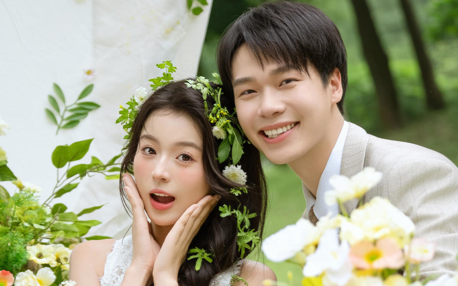 拍婚紗照一定要拍的風格|||森系??婚紗照