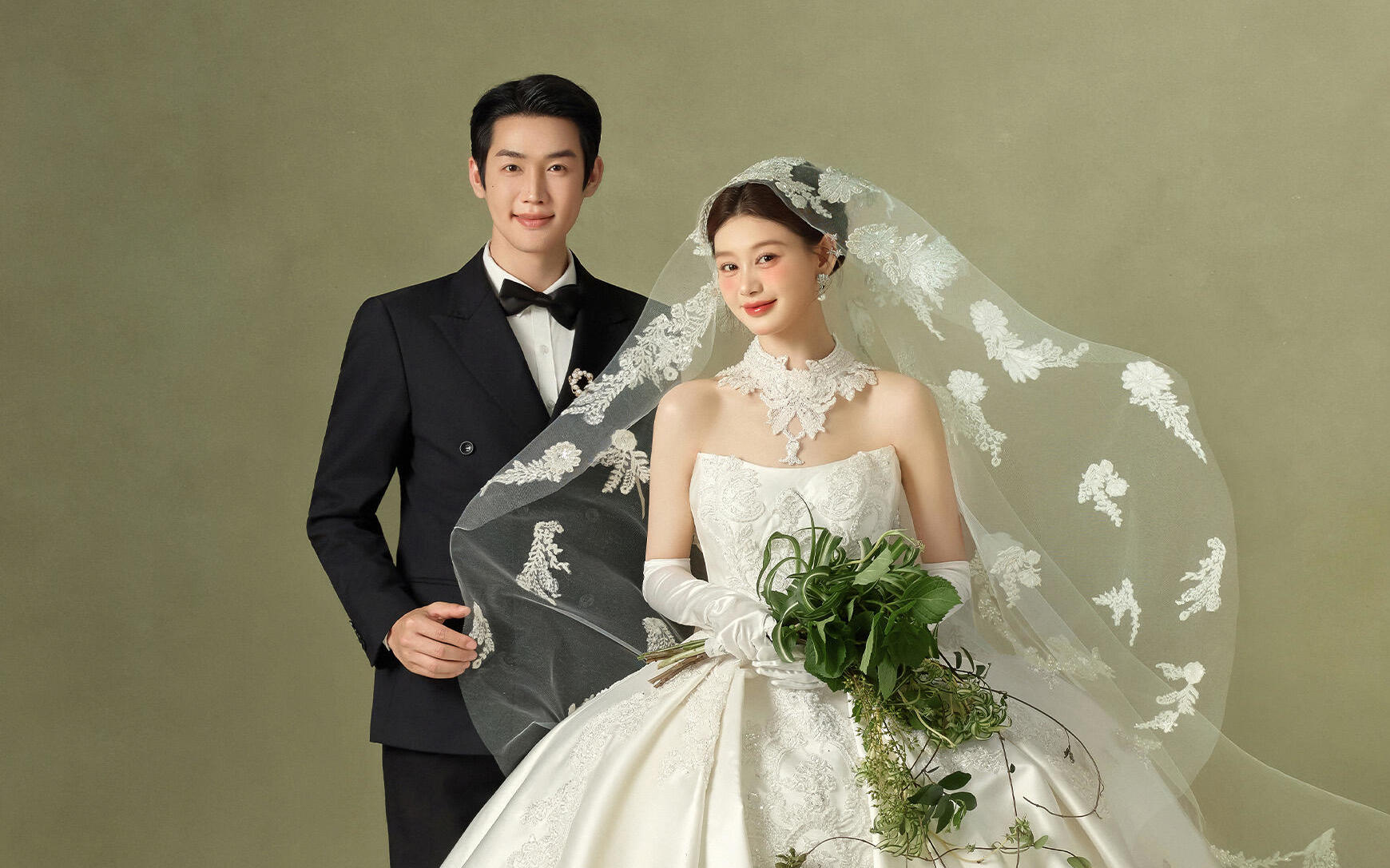 【法式復(fù)古】 白月光大女主?高級感婚紗照