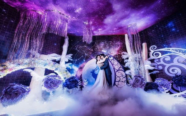 浪漫星空，一场神秘魔幻的星空婚礼分享。