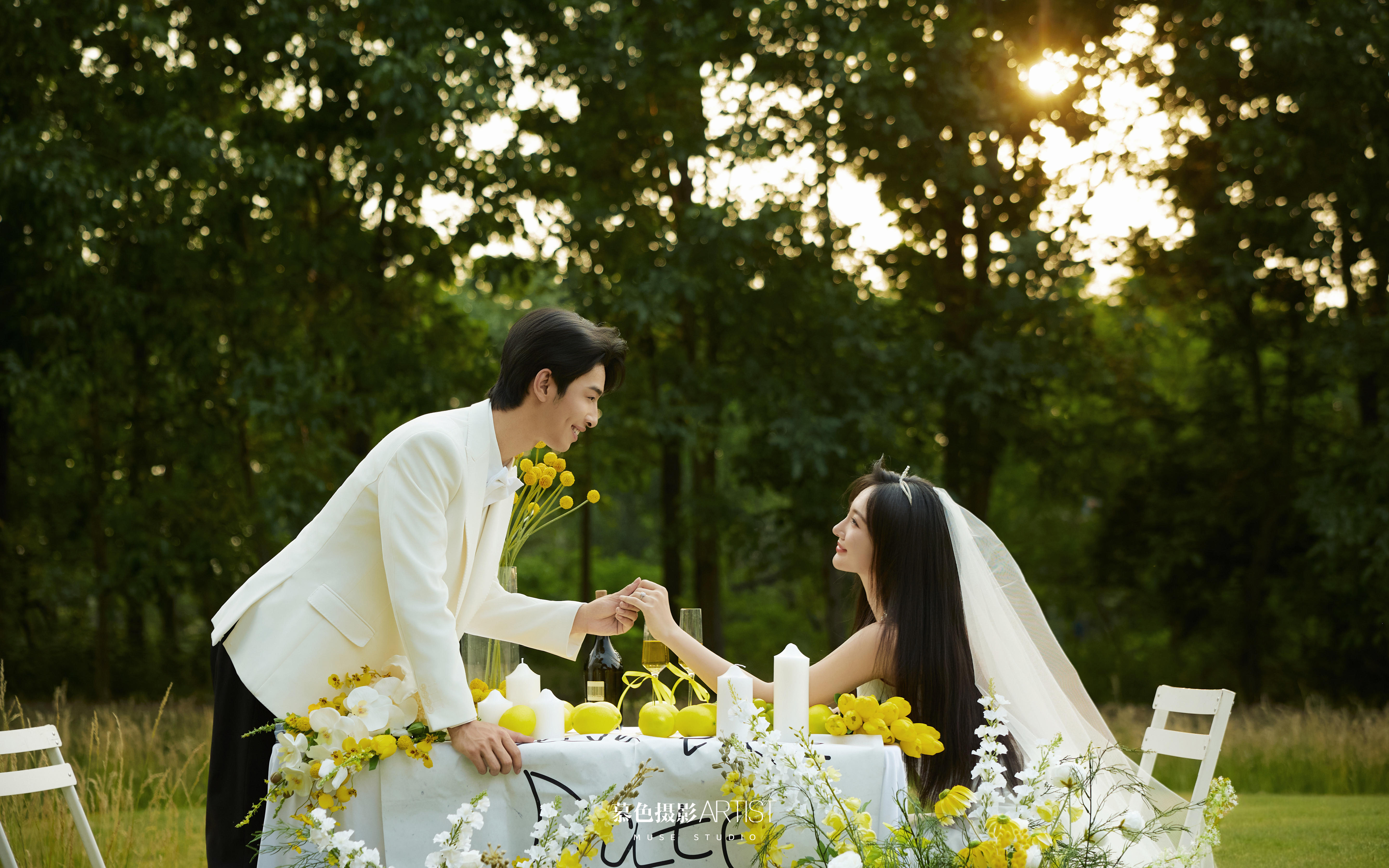 森系婚纱照