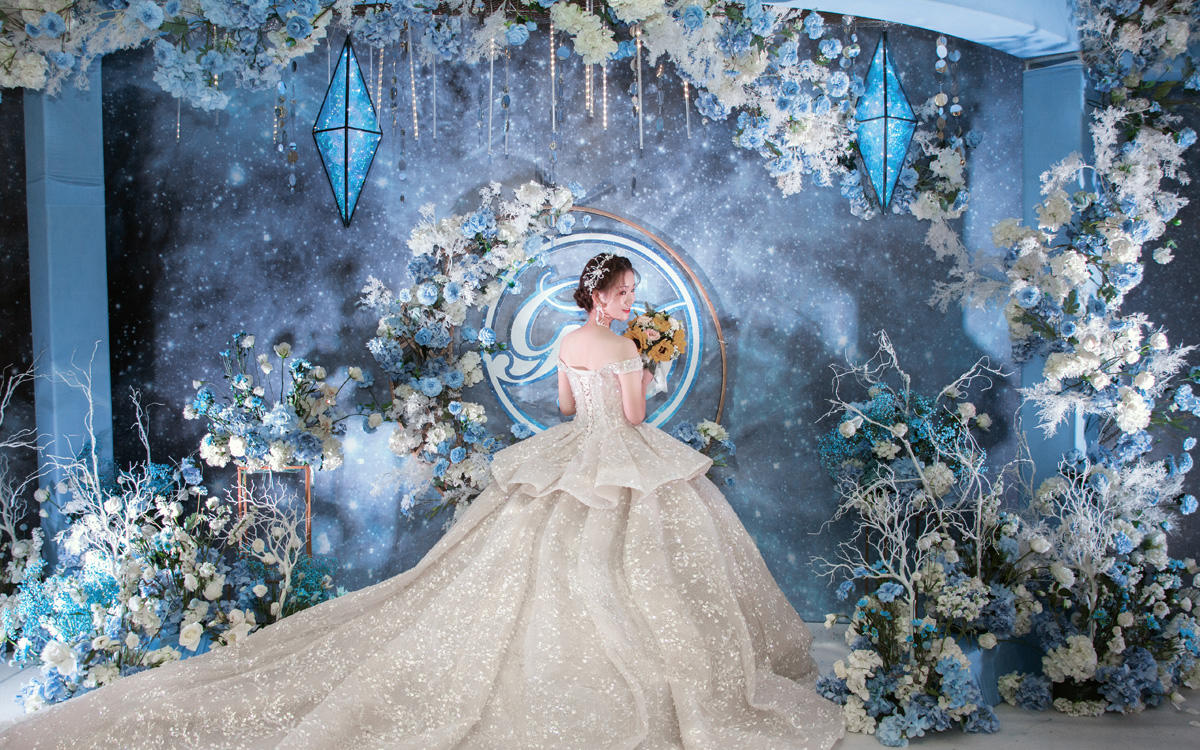 【华美婚礼】星空蓝主题婚礼