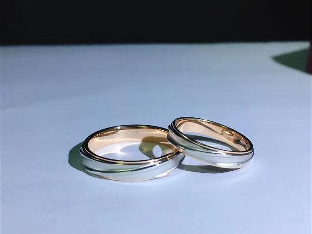 关于爱-七夕特别款18K金分色对戒