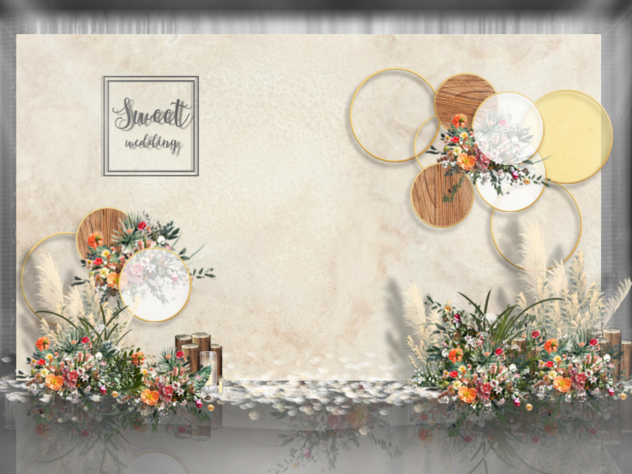 【麦瑞蜜婚礼工作室】森系暖色小清新婚礼