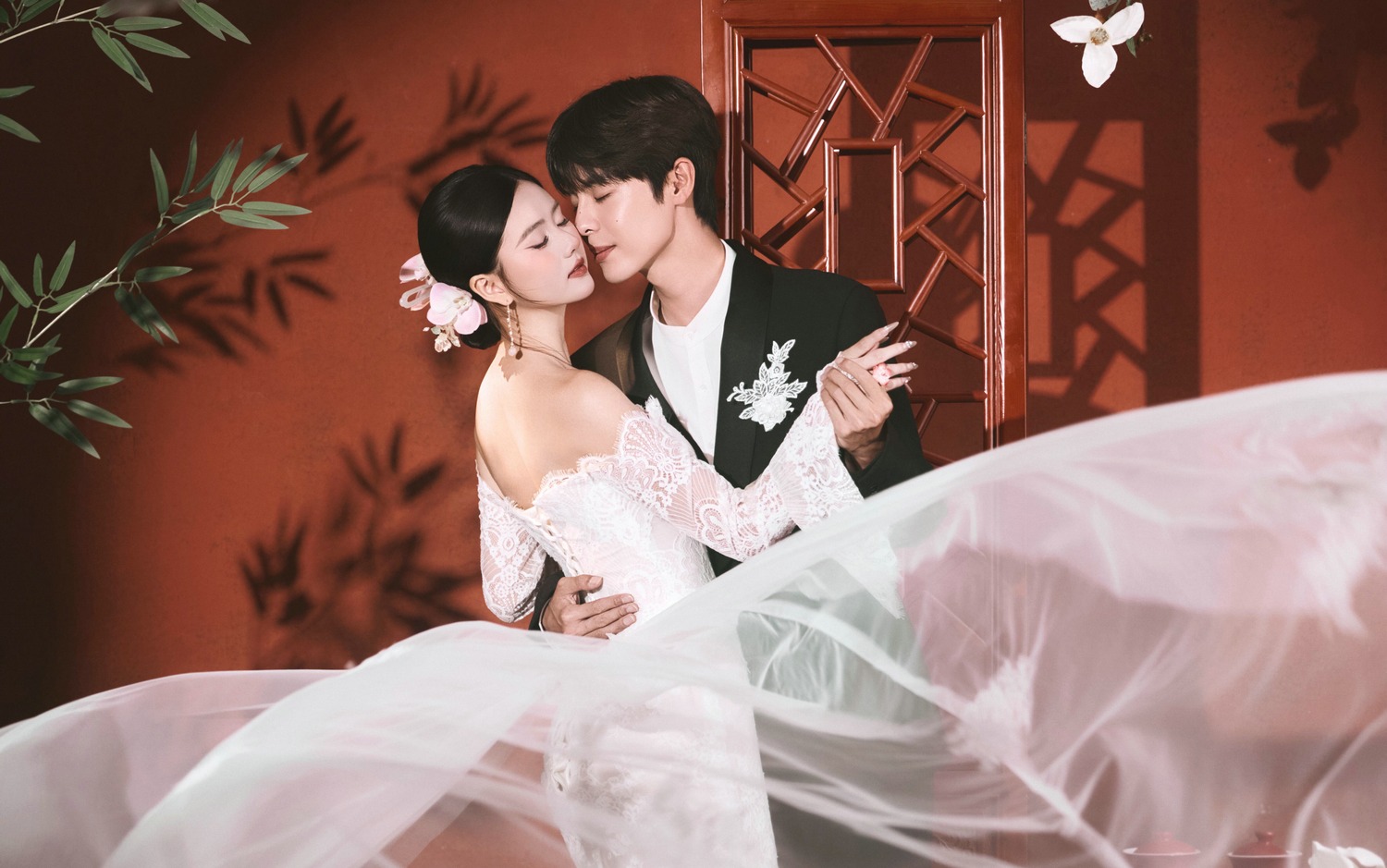 华流才是顶流！新中式婚纱照美出圈啦