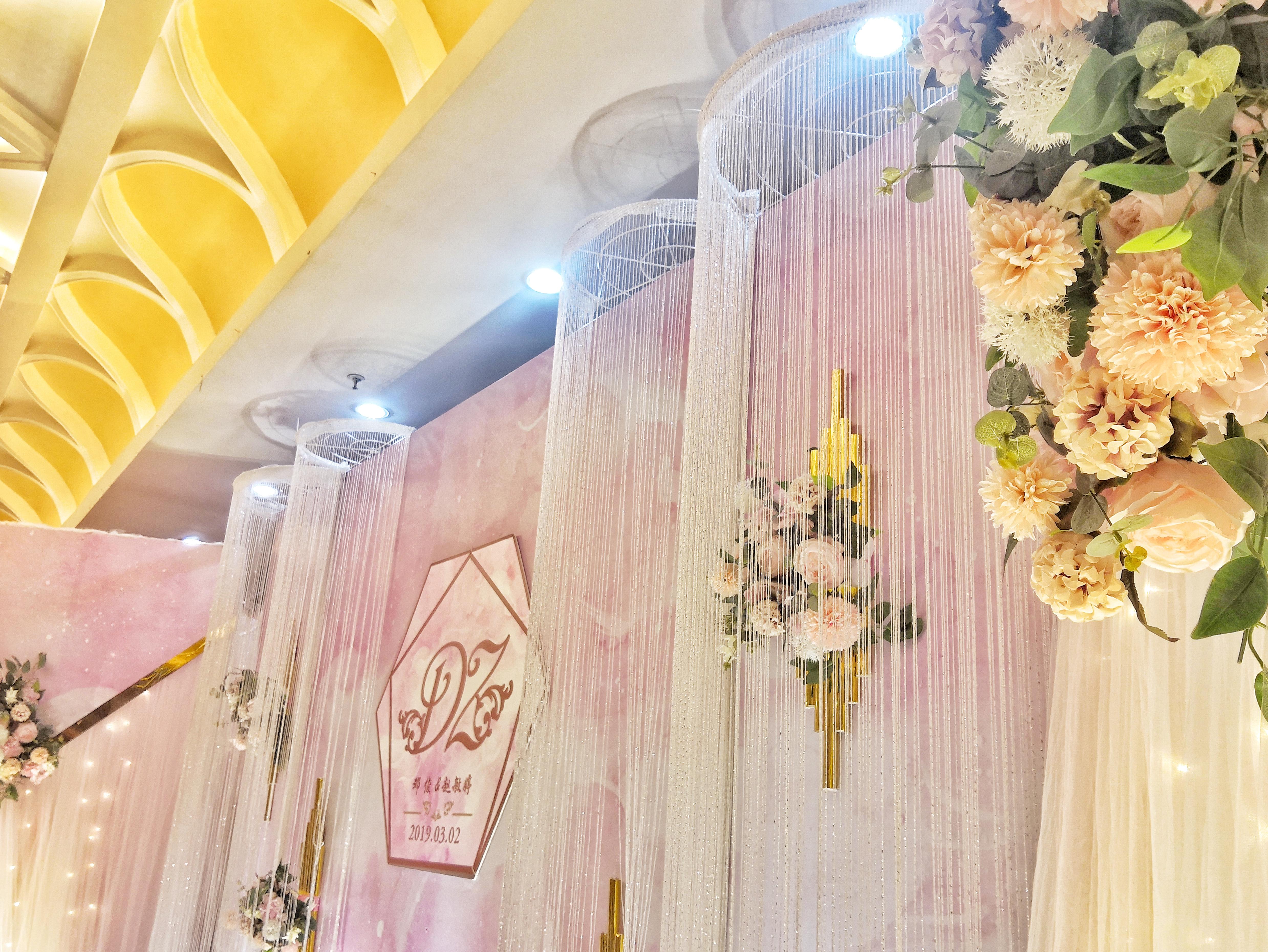 【蜜芽糖婚礼】轻奢大理石纹-粉色