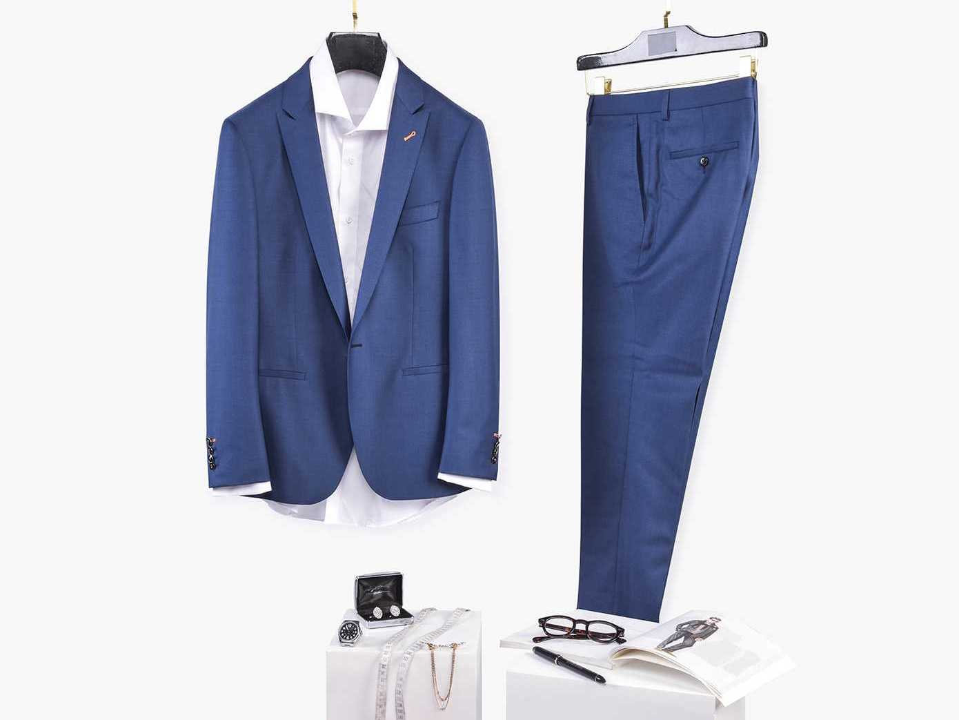 【劲系列】伽品绅士西装套装八件套