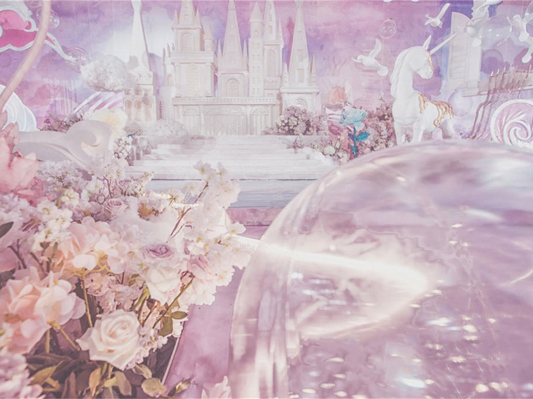 《Castle》奢华马卡龙粉色系婚礼
