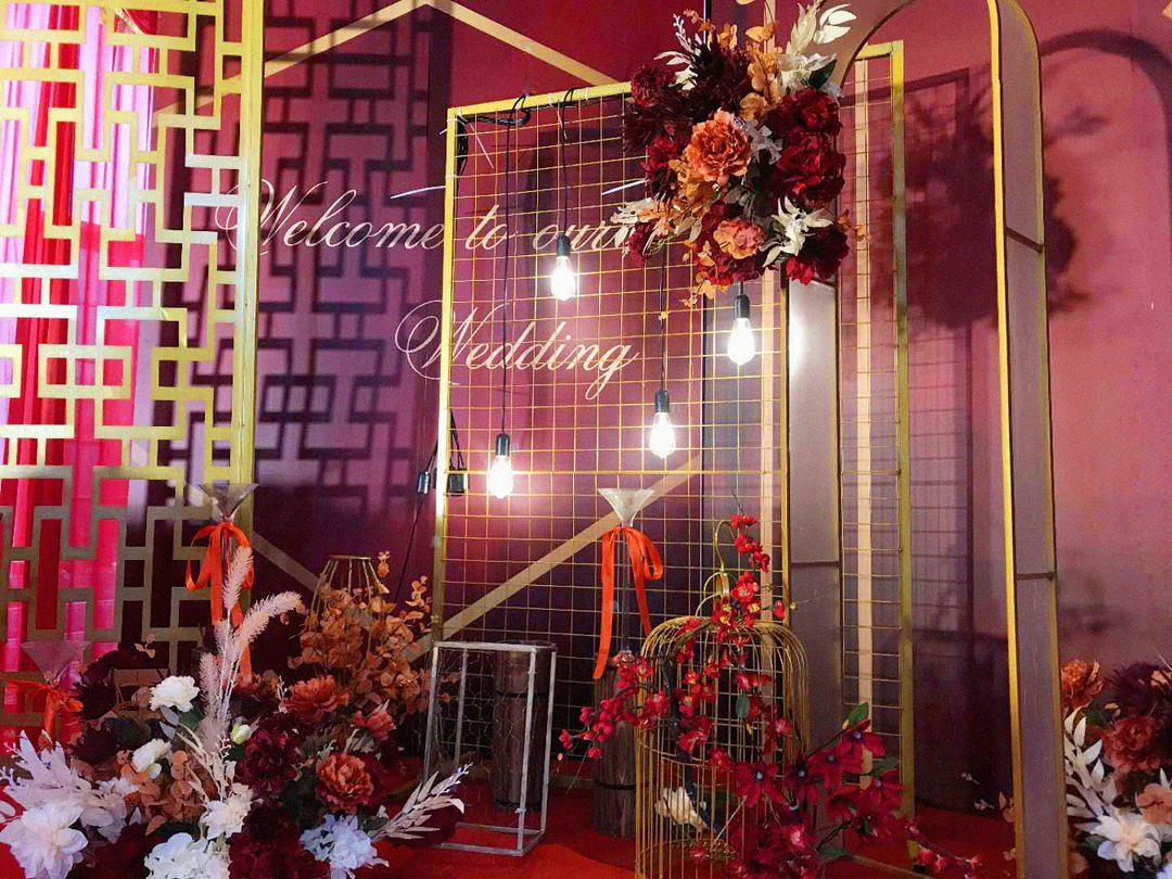 【一价全包】农村家宴搭棚婚礼/四大金刚加布置