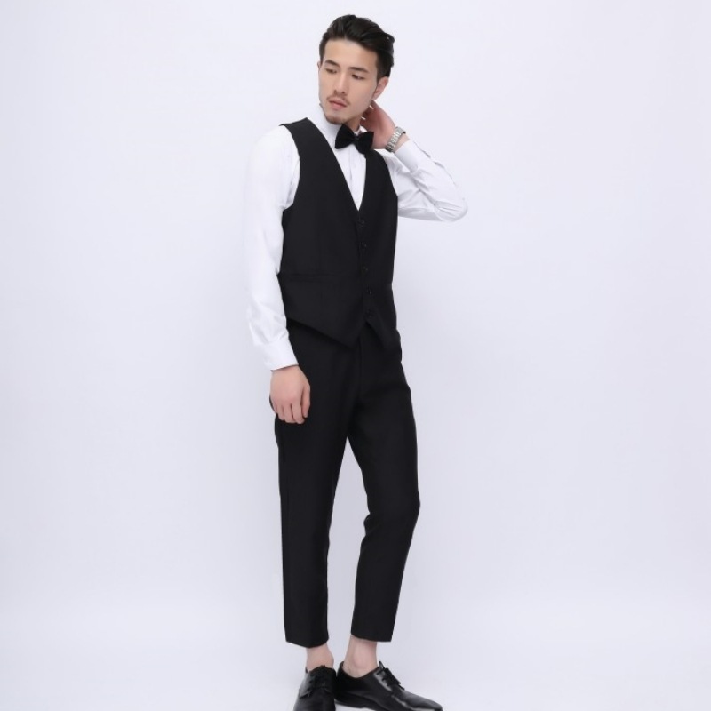 伴郎服馬甲組合三件套