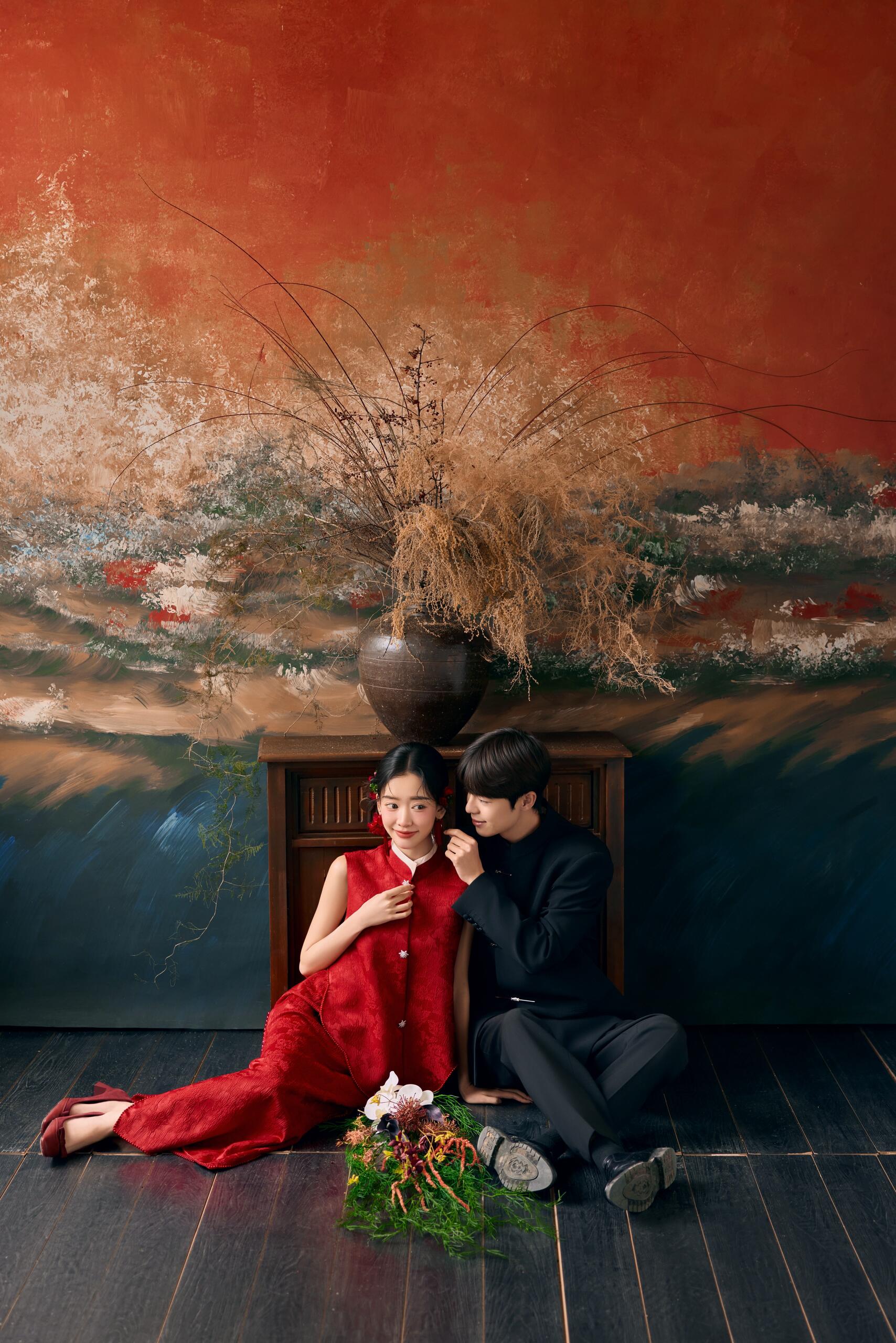 复古油画内景系列