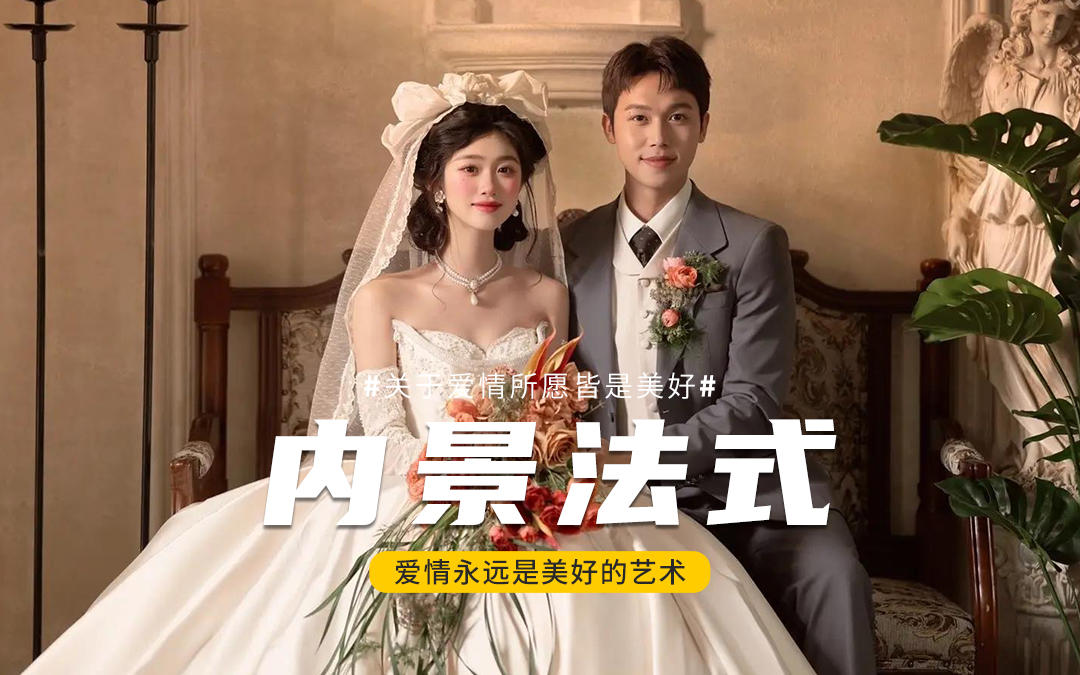 太甜了吧！法式婚纱照永远拍不腻呀