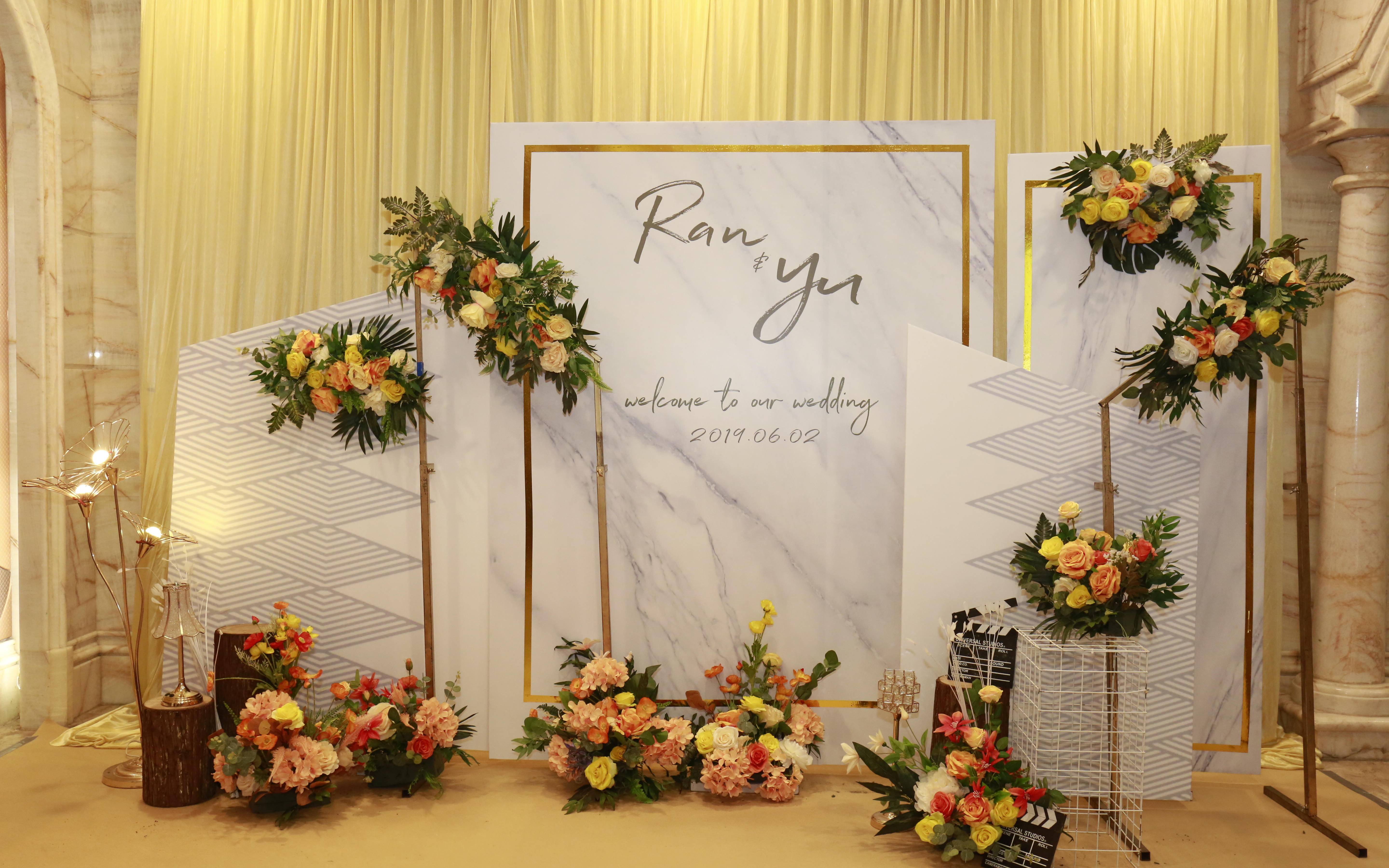 【最强喜事】大理石几何风