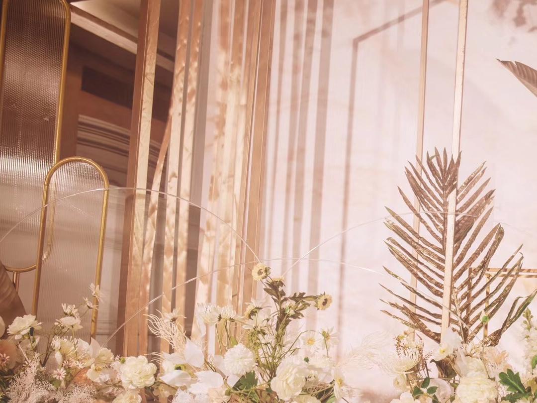 香槟色轻奢系列大气婚礼主题