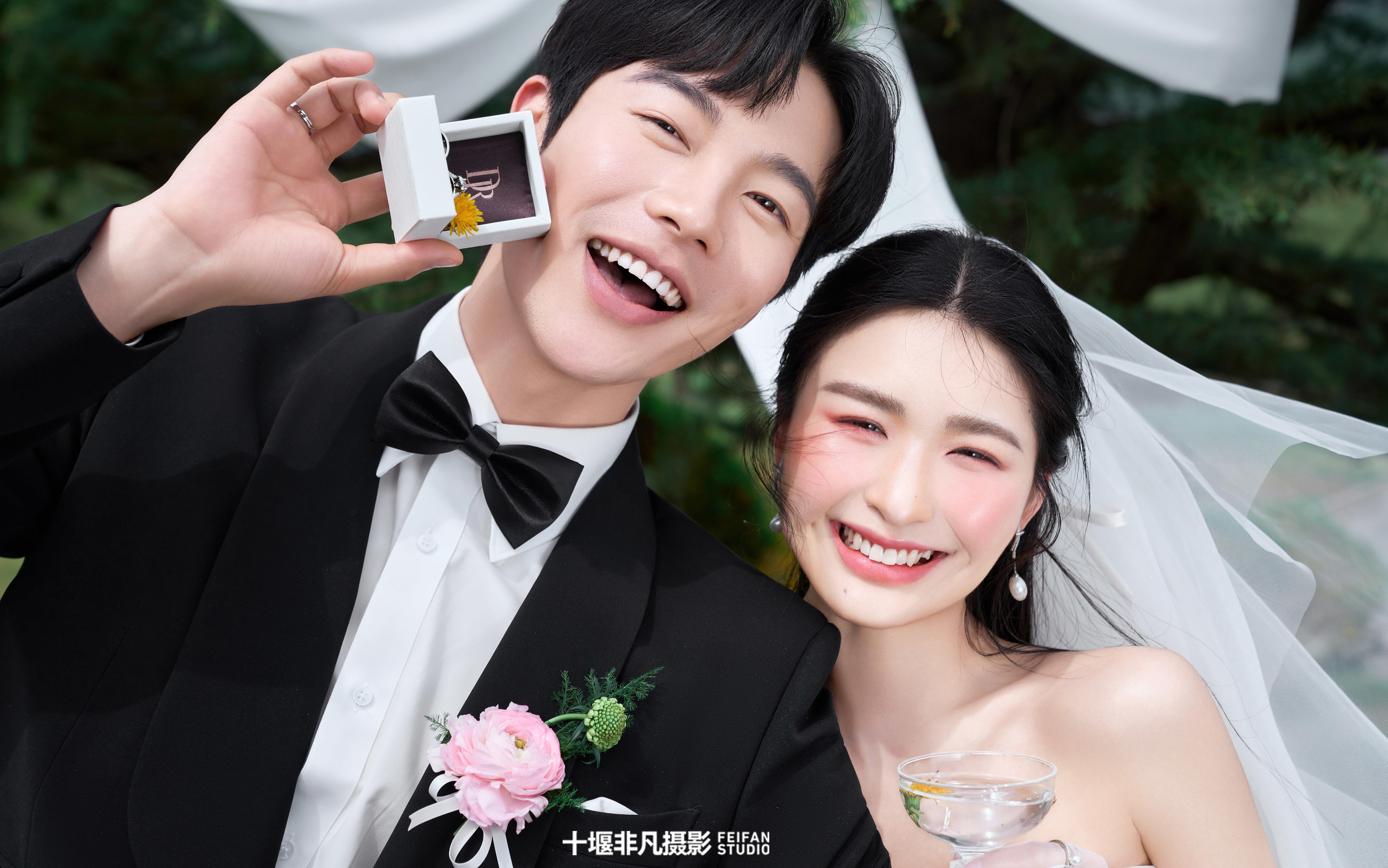 充满生命力的婚纱照，太爱了~
