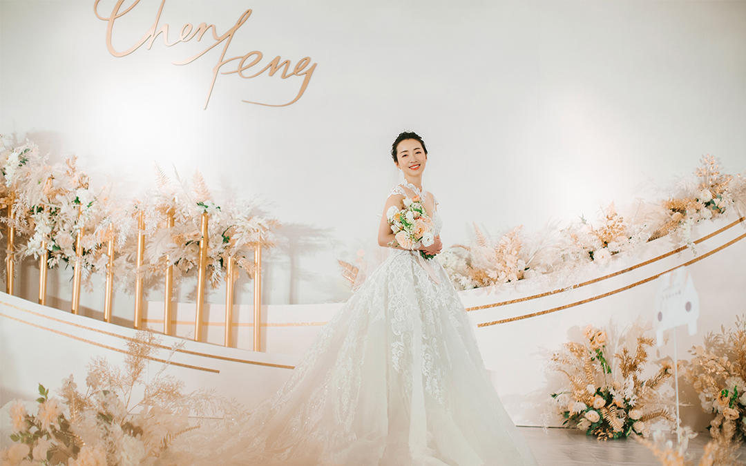 【香槟色婚礼】20年大热 小预算 温柔典雅