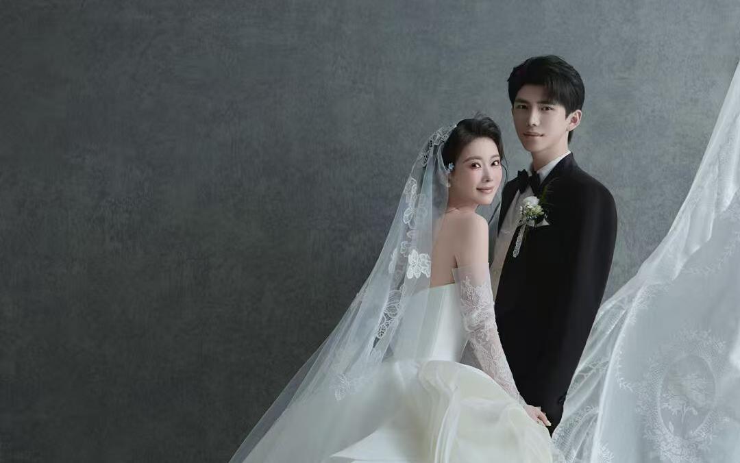 这组法式婚纱照太美了