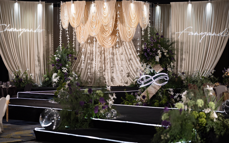 云墨嘉礼策划｜高级线条感婚礼