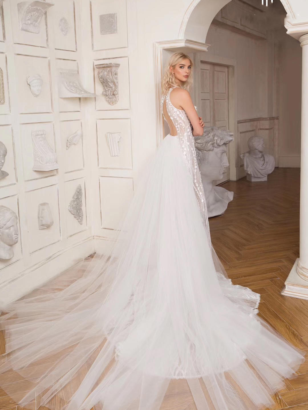 泡芙婚纱2021新品推荐主纱套餐