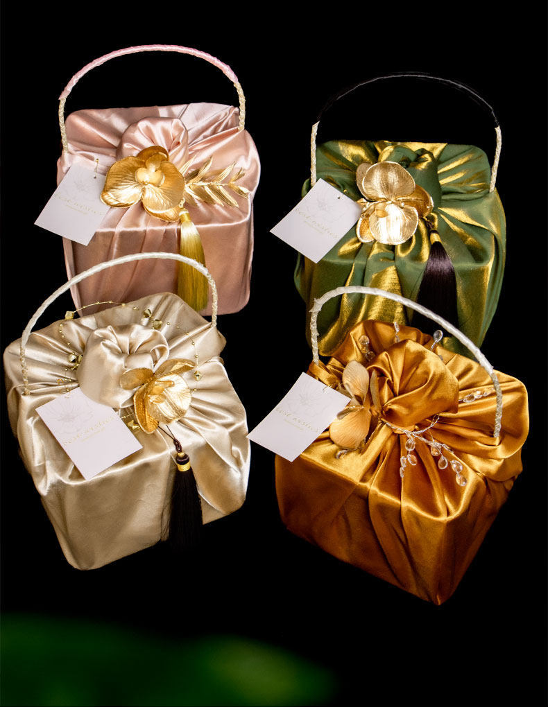 結(jié)婚禮盒 高檔實用 禮物手提籃 田園系列伴手禮