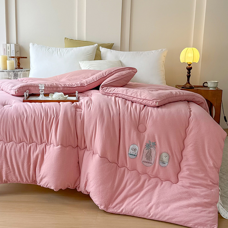 2025新款提花立體大豆纖維冬被棉被芯