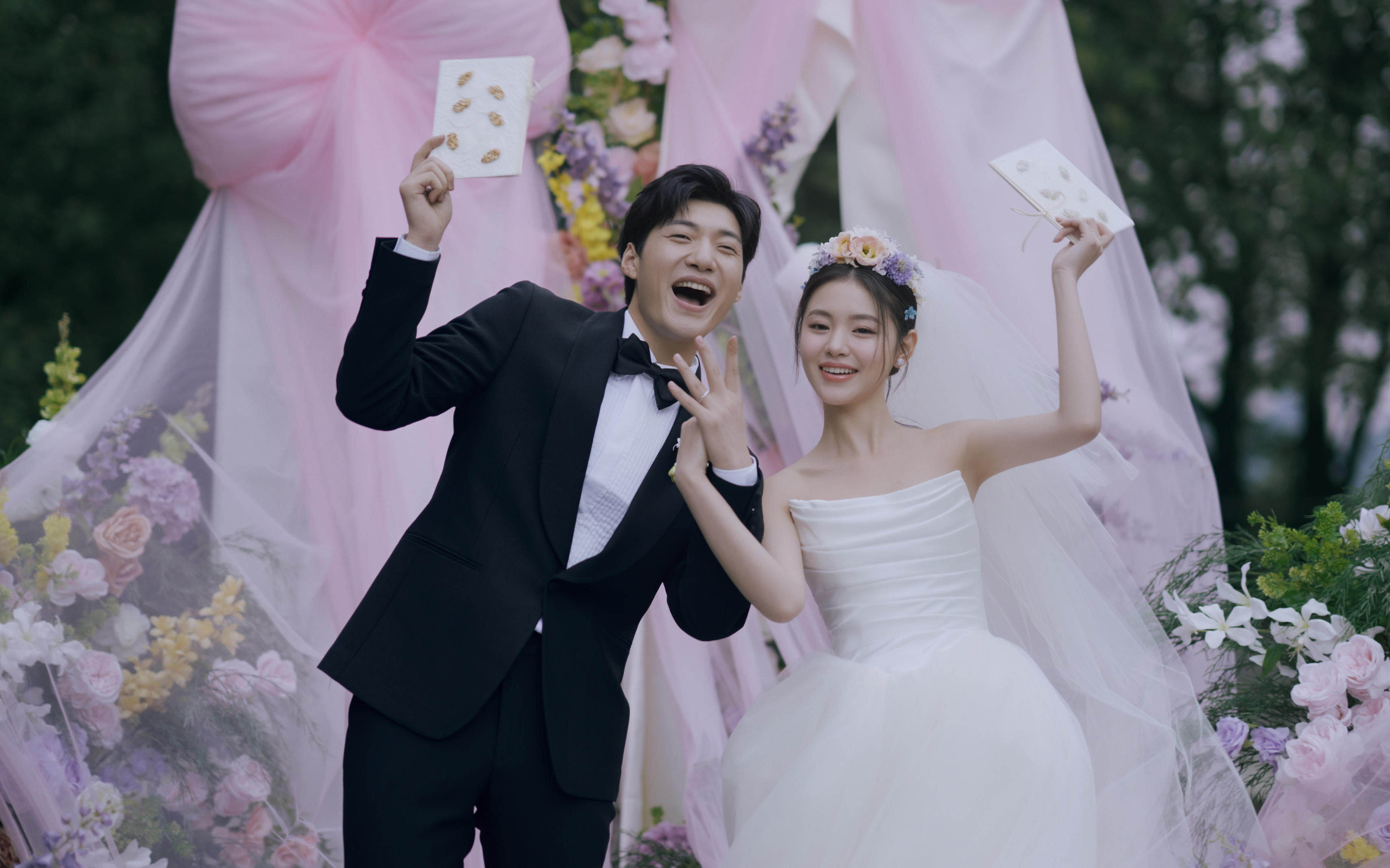 《蝶戀香樹》草坪婚禮儀式感婚紗照