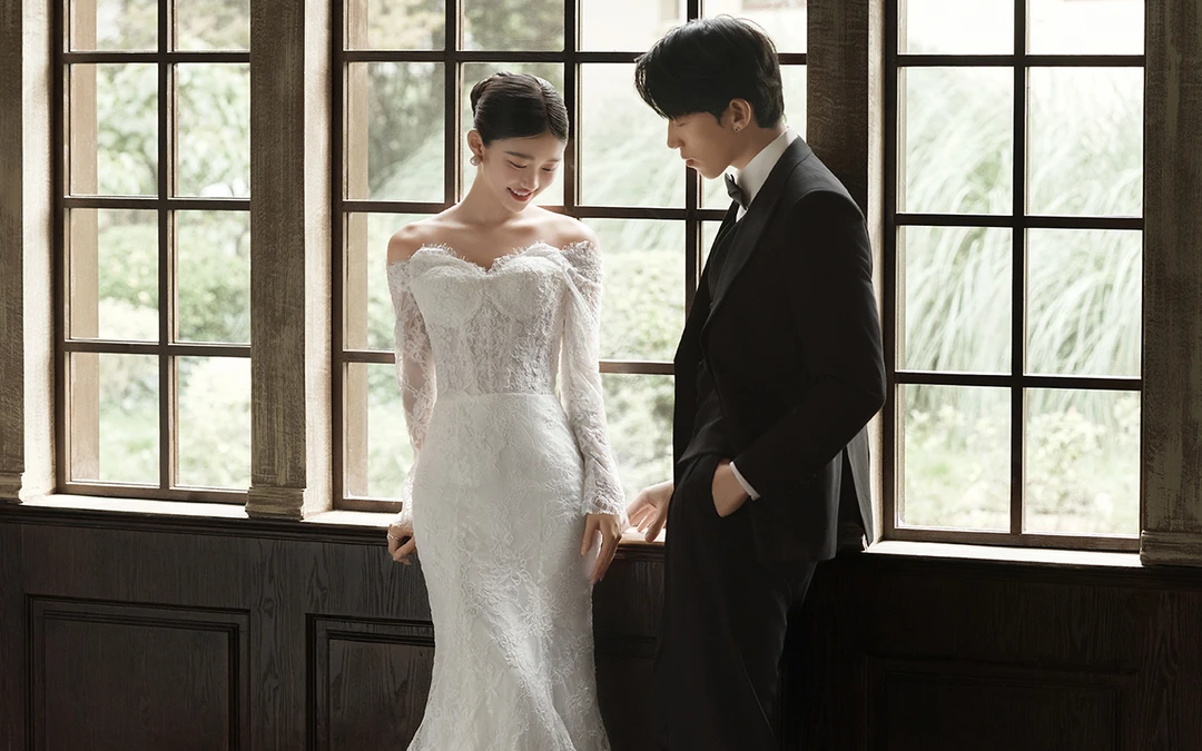 天呐！这组法式复古婚纱照完全美到我心巴了